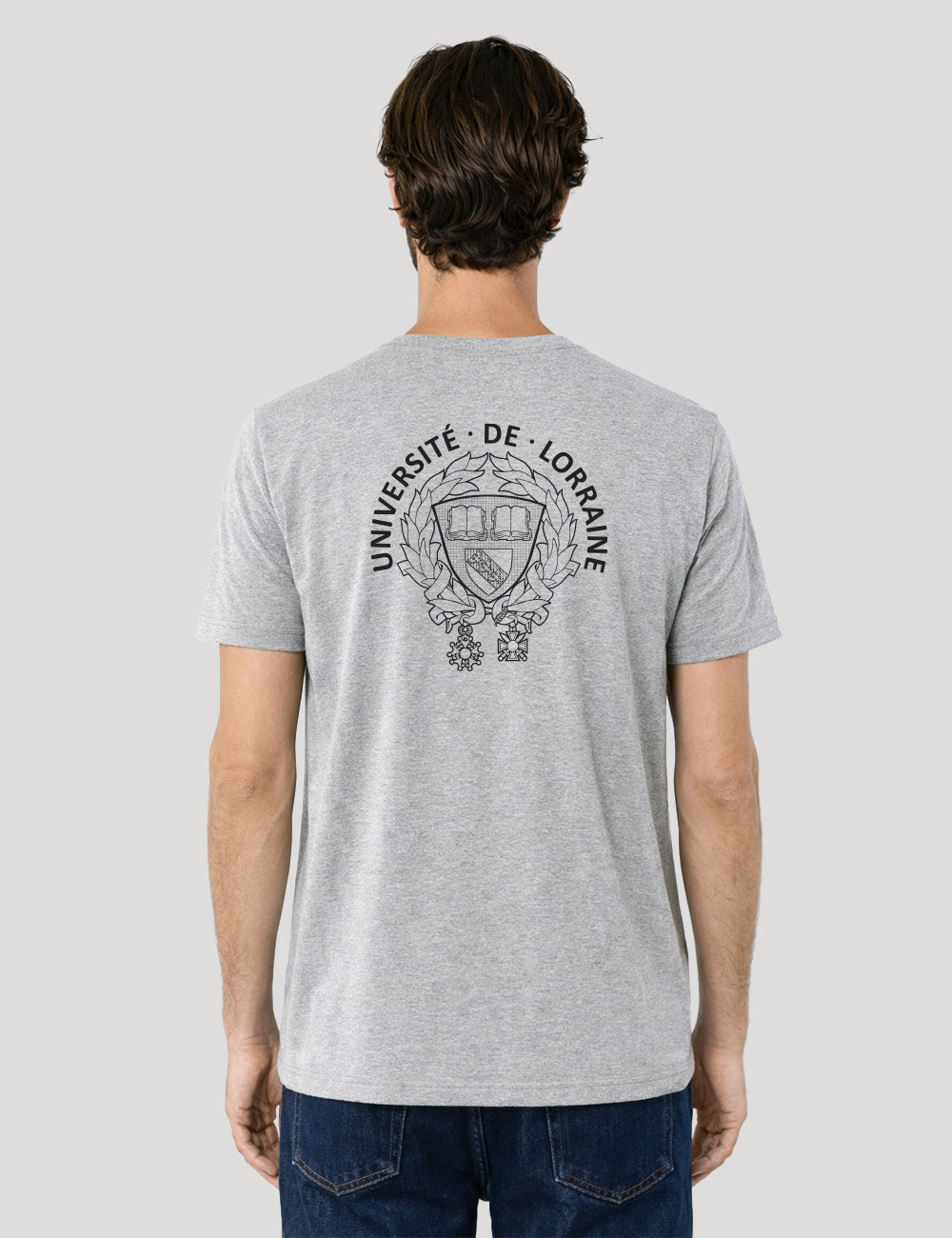 T-shirt homme armoiries de l’Université de Lorraine ♻️