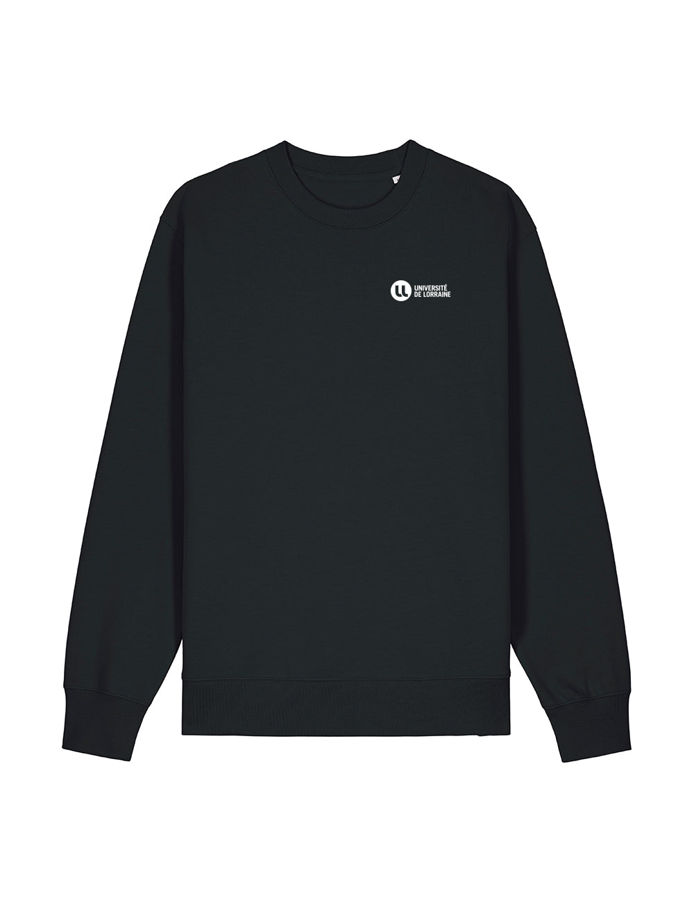 Sweat col rond unisexe brodé Université de Lorraine