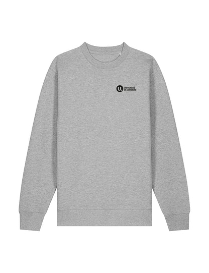 Sweat col rond unisexe brodé Université de Lorraine