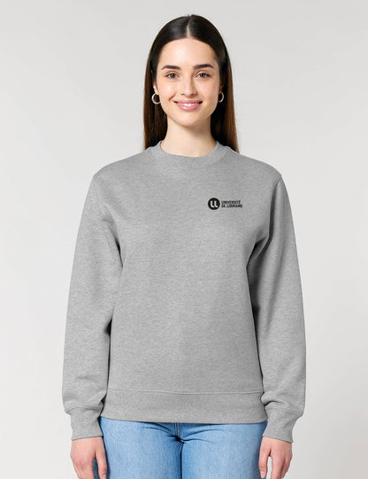 Sweat col rond unisexe brodé Université de Lorraine