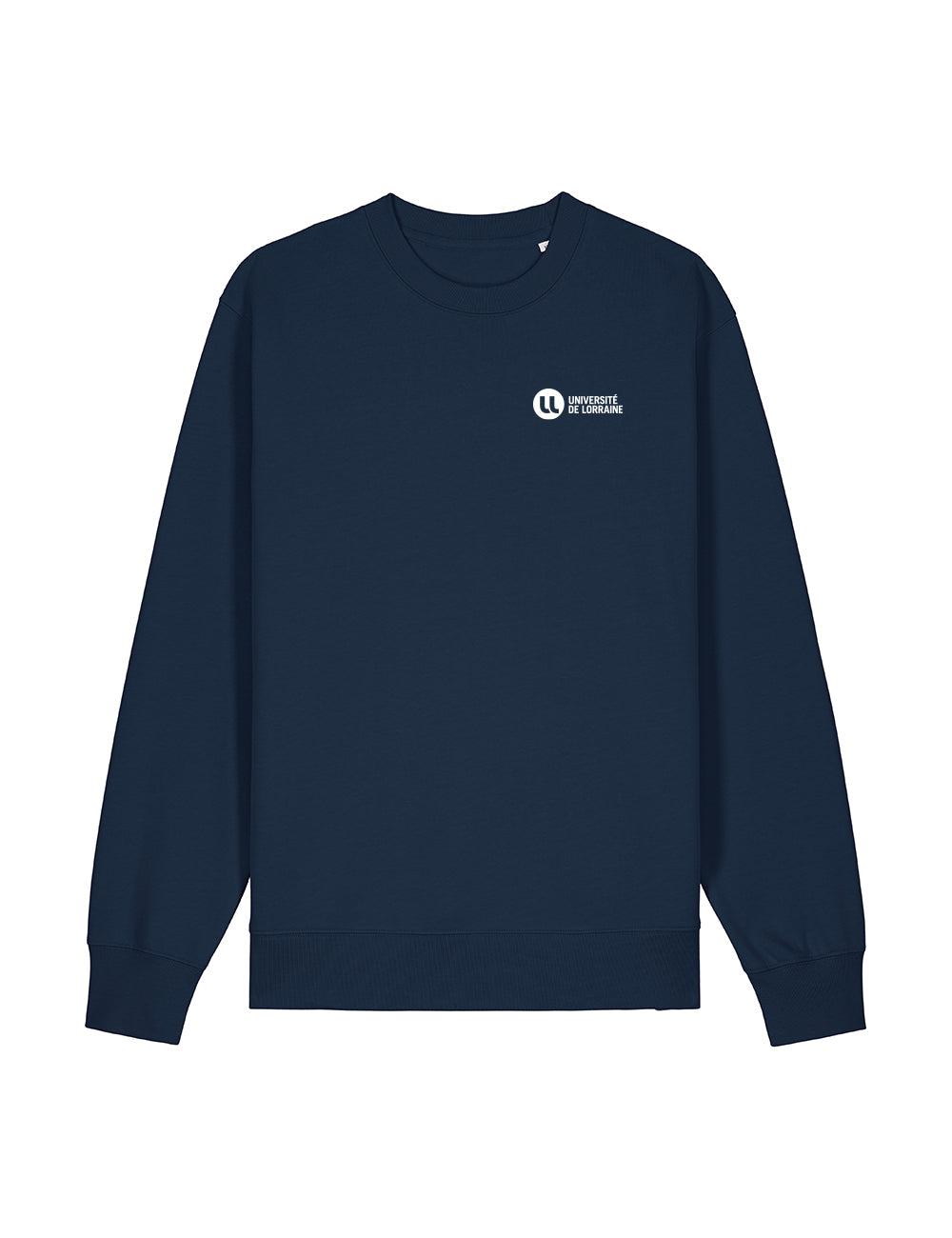 Sweat col rond unisexe brodé Université de Lorraine
