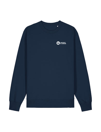 Sweat col rond unisexe brodé Université de Lorraine