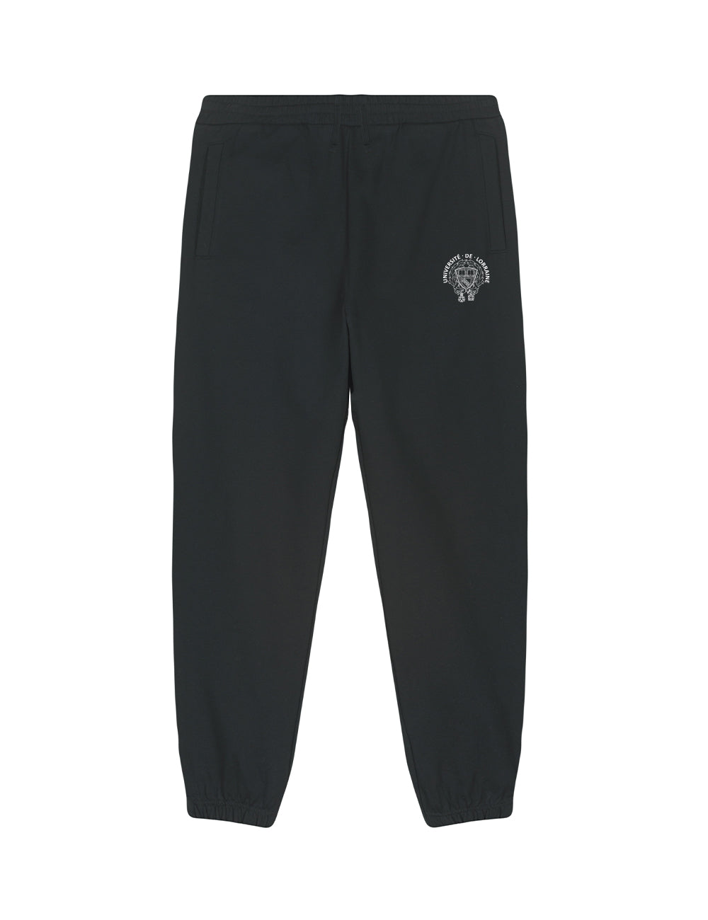 Pantalon de jogging unisexe brodé armoiries de l'Université de Lorraine