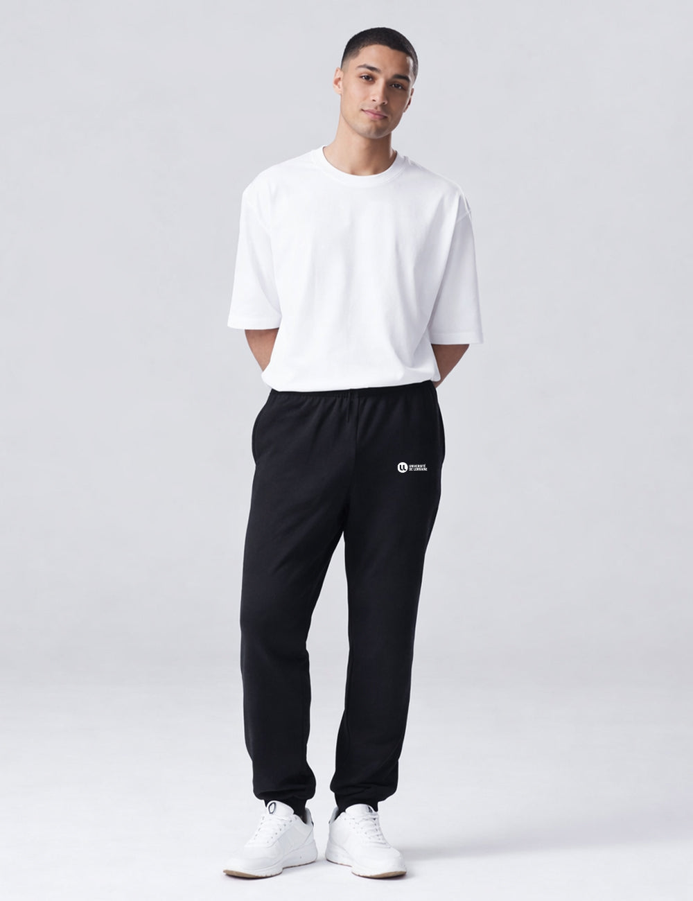 Pantalon de jogging unisexe brodé Université de Lorraine