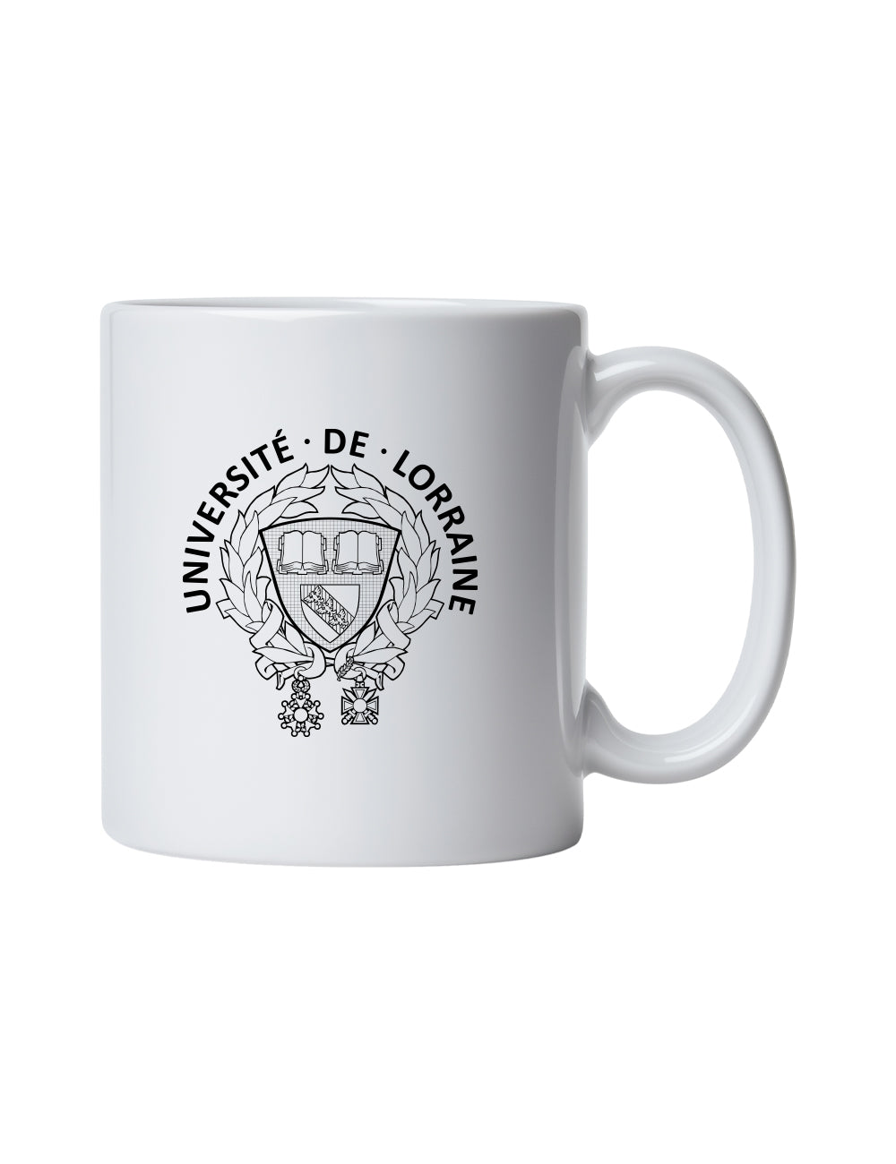 Mug en céramique armoiries de l'Université de Lorraine