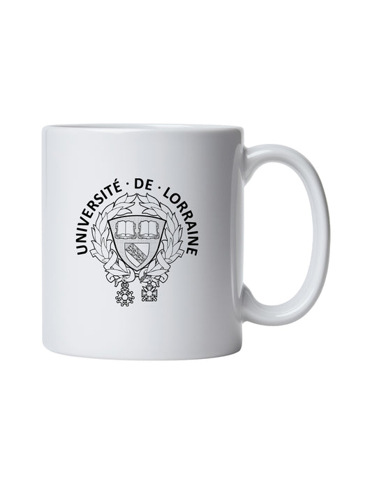 Mug en céramique armoiries de l'Université de Lorraine